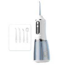 Load image into Gallery viewer, Smart Electric Oral Irrigator Rechargeable Professional Dental Cleaner Cordless with 4 Nozzles Tooth Scaler Travel