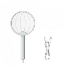 Load image into Gallery viewer, Foldable Electric Mosquito Killer Swatter USB Rechargeable Electric Household Mosquito Killer Anti Mosquito Trap With UV Light