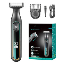 Load image into Gallery viewer, Men's Face Body Electric Shaver Beauty Set Beard &amp; Body Trimmer Rechargeable Electric Shaver Wet &amp; Dry
