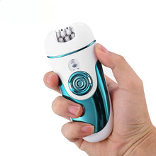 Load image into Gallery viewer, Women Epilator 4 IN 1 Hair Removal Multi-Function Women Shaver Body Washing Electric Epilator 50mins Battery Life