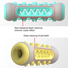 Load image into Gallery viewer, Pet Dog Bone Shape Molar Teeth Cleaner Brushing Stick Interactive Chew Toy