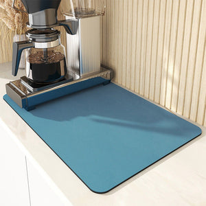 Super Absorbent Drainer Placemat for Kitchen - 2 Colors