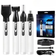 Load image into Gallery viewer, Rechargeable Nose Ear Hair Trimmer For Men&amp;Women Grooming Kit Electric Eyebrow Beard Trimer Nose And Ears Trimmer