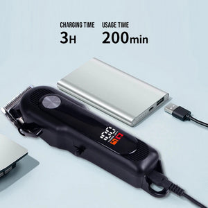 Hair Cutting Machine Professional Hair Clipper Rechargeable Hair Trimmer For Men Shaver Barber Accessories Cut Machine