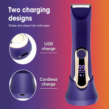 Load image into Gallery viewer, Electric Groin &amp; Body Hair Trimmer Full Body Waterproof Hair Clipper Private Pubic Hair and Leg Hair Scissor ﻿