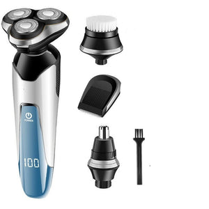 4in1 Multifunctional Electric Shaver Men's Facial Cleaning Tools Trim Facial Hair Clean Pores Body Groomer For Men