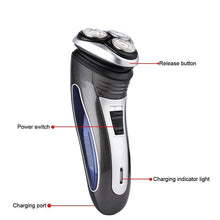 Load image into Gallery viewer, Electric Shaver For Men 3D Male Razor With Sharp Acute Angle Inner Blade Rechargeable Beard Trimmer For Shaving