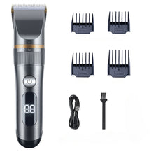 Load image into Gallery viewer, Professional Hair Clipper Haircuter Men's Barber Beard Trimmer Rechargeable Hair Cutting Machine Hair Trimmer For Men Shaver