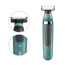 Load image into Gallery viewer, Foil and Dual-sided Blades Waterproof Shavers Rechargeable Beard Trimmer Razor Electric Body Shaver for Men