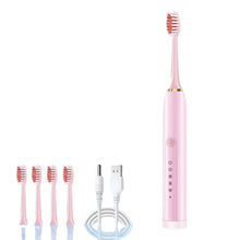 Load image into Gallery viewer, 6th Gear Sonic Electric Toothbrush for Men and Women Adult Household USB Rechargeable IPX7 Waterproof Tooth Whitening Oral Care