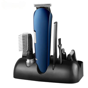 Multi-in-one Hair Clipper Shaver Nose Ear Eyebrow Trimmer Four Heads USB Rechargeable Hair Beard Electric Haircut