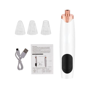 Electric Vacuum Suction Blackhead Remover Multifunction Deep Pore Cleaning Exfoliating Firming Facial Care Massager Beauty Tool