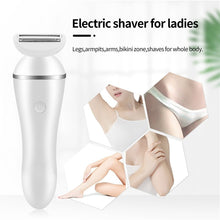 Load image into Gallery viewer, Electric Epilator Hair Shaving And Removal Female Facial Razor Skincare Trimmer For Women Facial Body Leg Electric Shaver