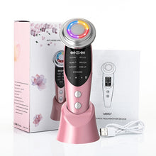 Load image into Gallery viewer, 7 In 1 RF Face Massager Skin Rejuvenation Facial Lifting LED Wrinkle Remover Beauty Vibration Device