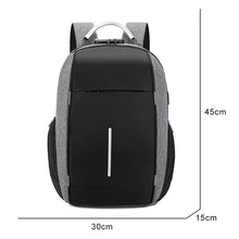 Load image into Gallery viewer, Men&#39;s Backpack Business Multifunctional USB Charging Notebook Bag For 15.6 Inch Casual Waterproof Backbag For Man
