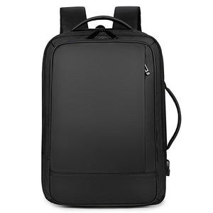 Mens Backpacks USB Charging Waterproof Bags For Male Multifunctional Laptop Rucksack Business Portable Bagpack Extensible Design