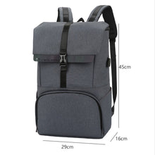 Load image into Gallery viewer, Men&#39;s Backpack USB Charging Business Bag Multifunctional Waterproof Oxford Cloth Rucksack Male Ultralight Laptop Backpack