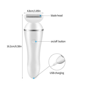 Electric Epilator Hair Shaving And Removal Female Facial Razor Skincare Trimmer For Women Facial Body Leg Electric Shaver