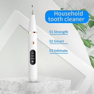 Electric Sonic Dental Calculus Scaler Oral Teeth Irrigator Calculus Remover Plaque Stains Cleaner Teeth Whitening LED Display