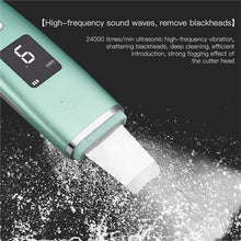 Load image into Gallery viewer, Ultrasonic Skin Scrubber Vibration EMS Ion Face Cleanser Blackhead Remover Peeling Pore Cleaner Facial Lifting Shovel Machine