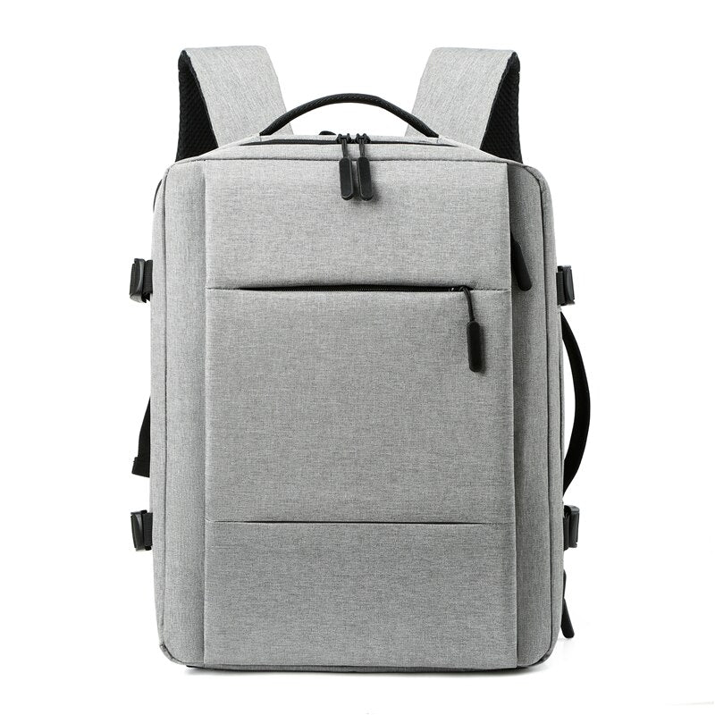 Men's Backpack Multifunctional Waterproof Bags USB Charging Laptop Rucksack Male Business Casual Bagpack Extensible Design
