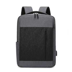 Men's Backpacks USB Charging Business Bag Multifunctional Waterproof Oxford Cloth Rucksack Male Portable Casual Laptop Bagpack