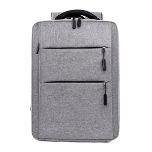 Business Man Backpack Waterproof Oxford Cloth Bag Multifunctional USB Charging Rucksack Male Large Capacity Laptop Bagpack
