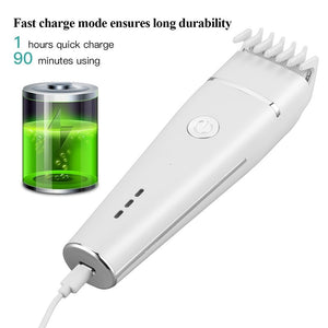 Electric Hair Clippers Low Noise Hair Cutting Shaver Coldless Adjustment Blade Haircut For Men Hair Beard Trimmer Machine