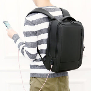 Men's Backpack New Multifunctional Business Notebook Bagpack USB Charging Waterproof Notebook Bag For Laptop 15 6