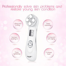 Load image into Gallery viewer, Multifunctional EMS Electroporation Professional Beauty Instrument RF Radio Facial Skin Care Frequency Beauty Massager Device