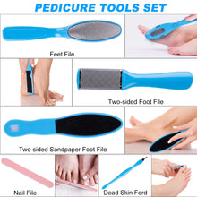 Load image into Gallery viewer, Charged Electric Foot File for Heels Grinding Pedicure Tools Professional Foot Care Tool Dead Hard Skin Callus Remover With Kits