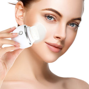 Electric Face Cleansing Brush IPX6 Waterproof Sonic Vibrating Facial Cleanser Deep Blackhead Pore Washing Face Massager