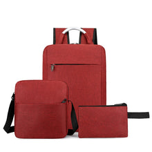 Load image into Gallery viewer, Mens Backpacks Multifunctional USB Charging Bag Waterproof Oxford Cloth Rucksack Male Portable Business Casual Laptop Bagpack