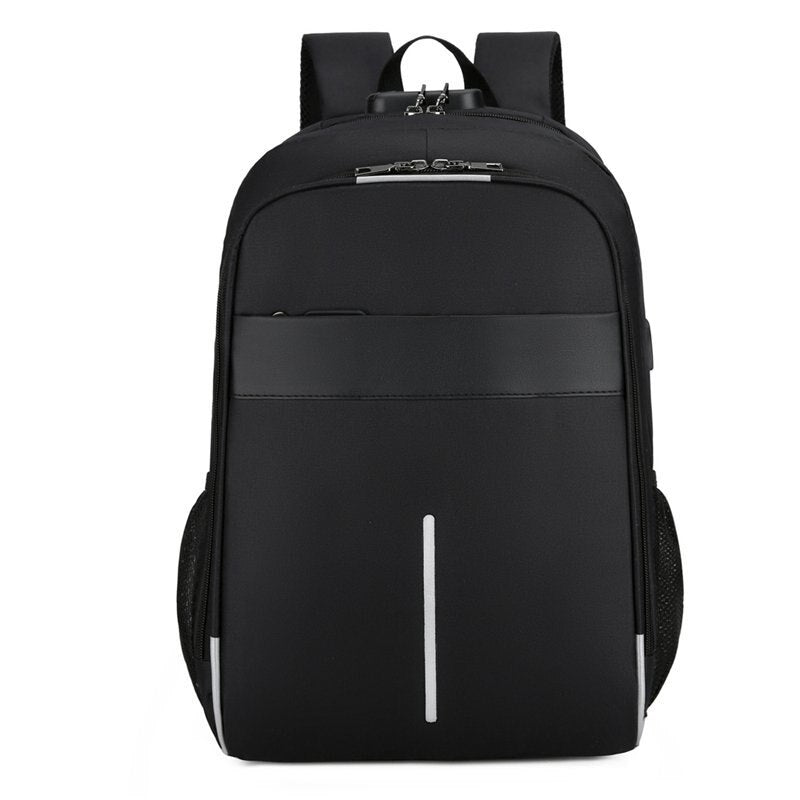 Backpack For Men Multifunctional Waterproof Oxford Cloth Urban Bag For Laptop 13.3 Inch USB Charging Luxury Gray Rucksack Men