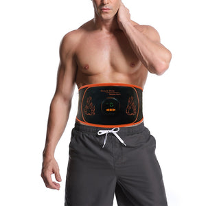 EMS Massage Belt Fitness Slimming Electrical Belly Muscle Stimulator Abdominal Vibration Trainer Waist Massager Fat Rejection