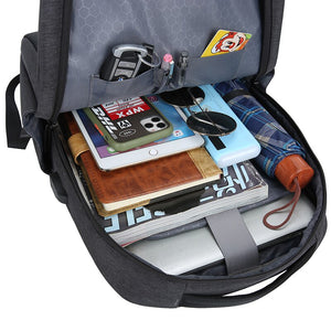 Business Men's Backpack Multifunctional Waterproof Nylon Bags Portable USB Charging Rucksack Male Laptop Casual Backpack