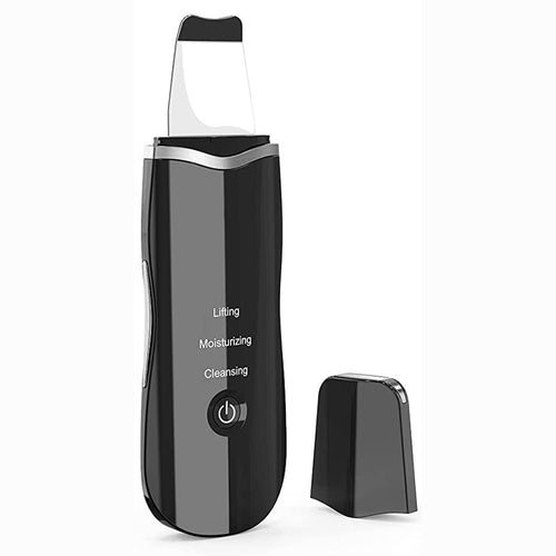 Ultrasonic Skin Scrubber Vibration Facial Deep Cleansing Blackhead Remover Face Peeling Lifting Massage Cleaner Beauty Device
