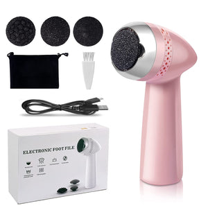New Electric Pedicure Smooth Machine Callus Remover USB Charge Foot for Heels Grinder Files Absorbing Portable Clean Care