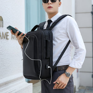 Backpack For Men New Business Waterproof Backpack For Laptop 15'6 Usb Charging Multifunctional Leisure Rucksack Men