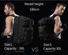 Load image into Gallery viewer, 1000D Nylon Bags Backpacks Hiking Backpack  Outdoor Military Rucksacks Tactical Backpack Military Bag Men Bag Backpack