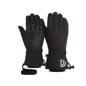 Winter Men Women Ski Gloves Windproof Warm Waterproof Touch-Screen Fleece Non-slip Snowboard Snowmobile Cycling Skiing Gloves