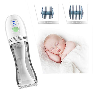 Vacuum Haircut Kit Mute Sleep Baby Cordless Hair Trimmer Automatic Gather Children Hair Clippers Low Noise Home Use