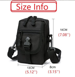 Waterproof Outdoor Tactical Waist Packs Bags Hiking Travelling Sling Backpack Waist Packs Shoulder Hunting Bags
