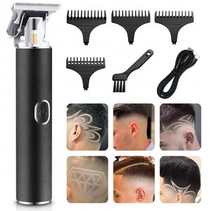 T Blade Trimmer Zero Gapped Trimmers 0mm Baldhead Hair Clippers for Men USB Rechargeable Clippers for Hair Cutting Machine