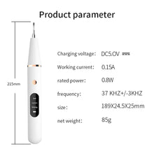 Load image into Gallery viewer, Electric Sonic Dental Calculus Scaler Oral Teeth Irrigator Calculus Remover Plaque Stains Cleaner Teeth Whitening LED Display