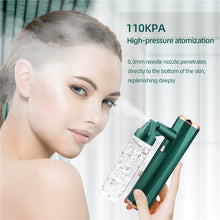 Load image into Gallery viewer, Mini Facial Nano vaporizer Air Compressor Face moisturizer Moisturizing Sprayer Spray Gun Oxygen Skin Care Face Steamer