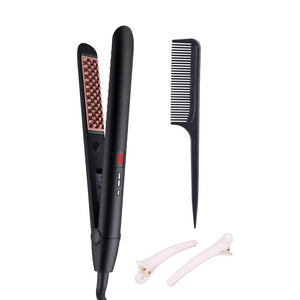 Lcd Digital Display Corn Splint Ceramic Hair Curler Bouffant Hair Corn Plate Electric Hair Straightener Hairdressing Tool