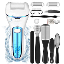 Load image into Gallery viewer, Rechargeable Electric Foot File Callus Remover Machine Pedicure Device Foot Care Tools Feet For Heels Remove Dead Skin black