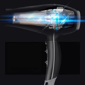 Professional Hair Dryer 1800-2000W Negative lonic Blow Dryers Hot Cold Air Power Barber Dryer Hair Styler Modeling Tool
