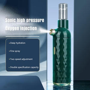 Nano Facial Sprayer Steamer Spa Water Mist Water Oxygen Injection Airbrush Compressor Moisturizing Tightening  Beauty Device